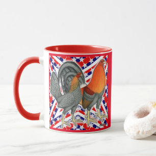 Tasse Volailles Stars and Stripes