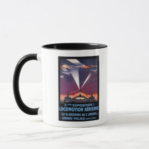 Tasse Voler au-dessus de l'affiche de la lumière de rech