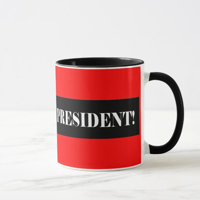 Tasse Votez non pour le président (Droite)