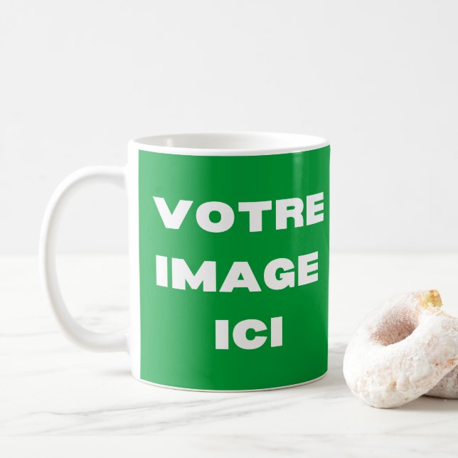 Tasse - Votre image ici - printemps (Avec donut)