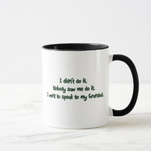 Tasse Voulez parler au papy