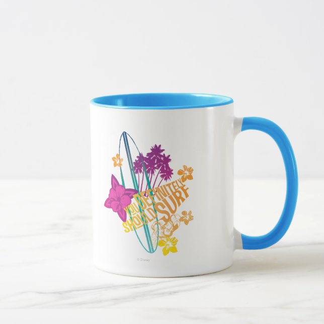 Tasse Vous devriez absolument Surf (Droite)