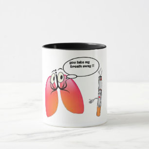 Tasse vous prenez à mon souffle le calembour médical