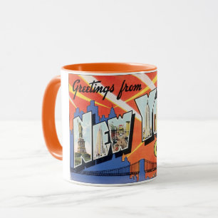 Tasse Voyage à New York, Salutations de New York