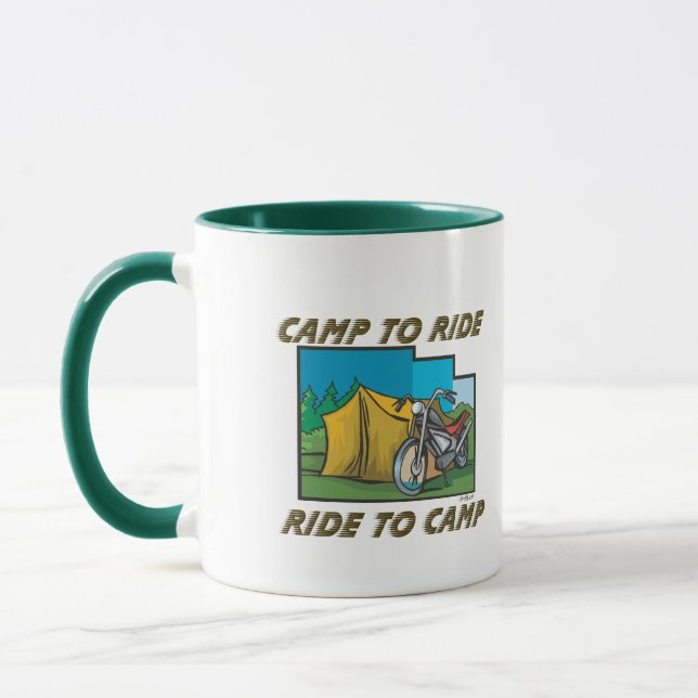 Tasse Voyage au camp (Gauche)