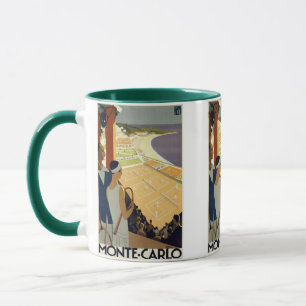 Tasse Voyage Vintage Monte-Carlo Monaco