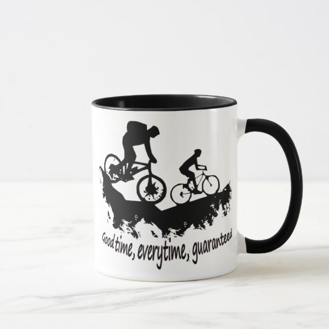 Tasse VTT Bon Temps Citation Inspirationnelle (Droite)