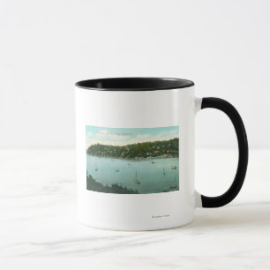 Tasse Vue aérienne de Bay Belvedere, CA