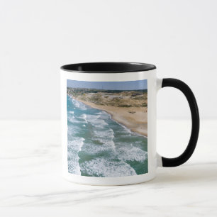 Tasse Vue aérienne de la côte de la mer Noire d'Istanbul