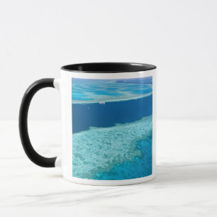 Tasse Vue aérienne de la Grande Barrière de corail par l