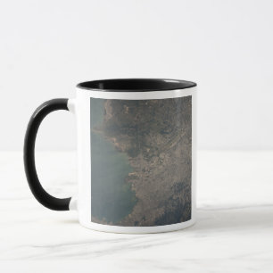 Tasse Vue aérienne de la région de Port-au-Prince du