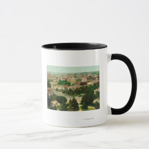 Tasse Vue aérienne de la ville