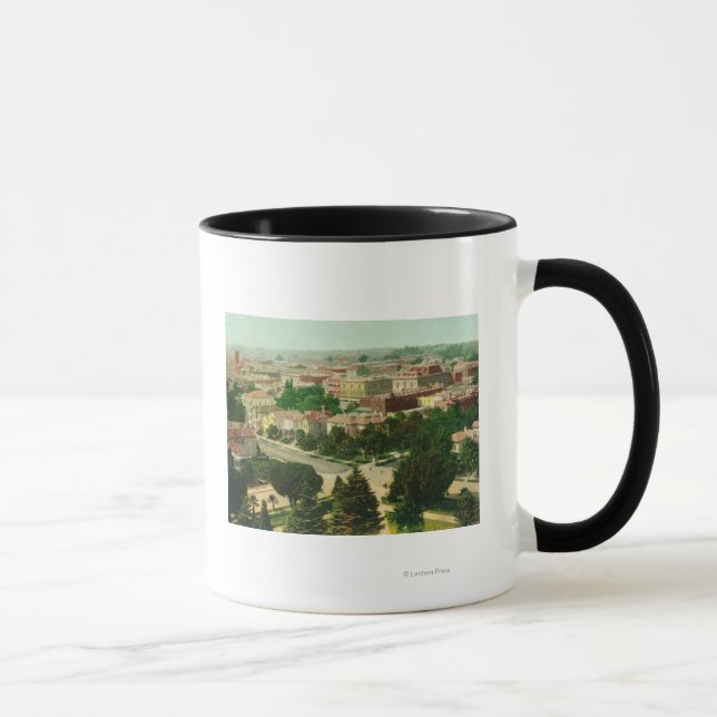 Tasse Vue aérienne de la ville (Droite)