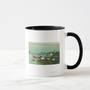 Tasse Vue aérienne de p.a. A. Cannery