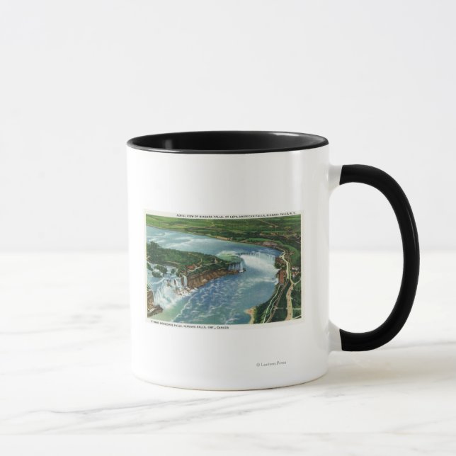 Tasse Vue aérienne de toute la Niagara Falls 2 (Droite)