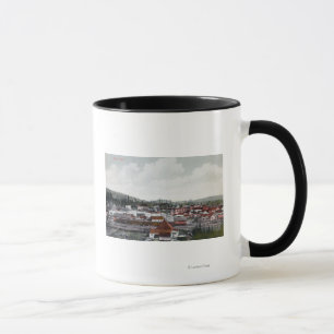 Tasse Vue aérienne de ville