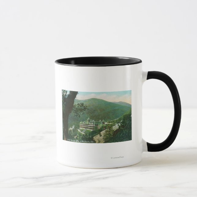 Tasse Vue aérienne de Witter Springs Hôtel Extérieur (Droite)