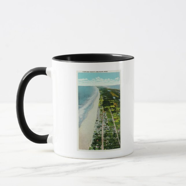 Tasse Vue aérienne du front de mer (Gauche)