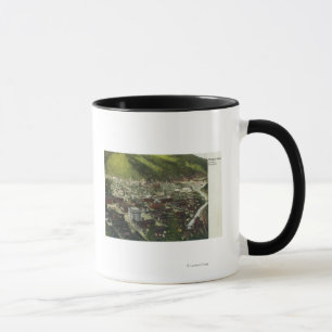 Tasse Vue aérienne du nord-ouest de TownWallace,