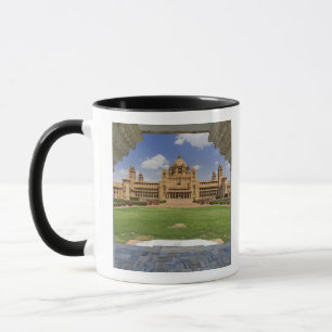 Tasse Vue arrière de l'hôtel Umaid Bhawan Palace, Jodjpu