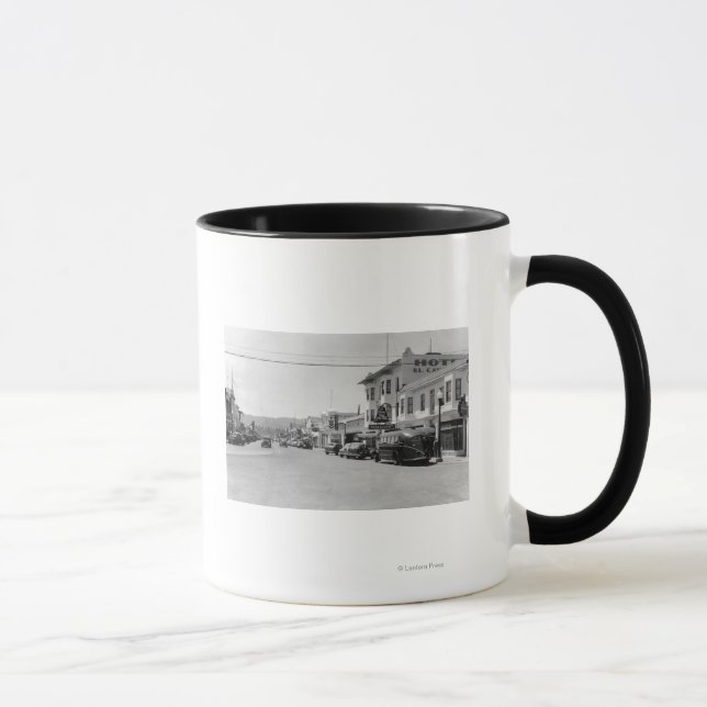 Tasse Vue de BroadwayKing City, CA (Droite)