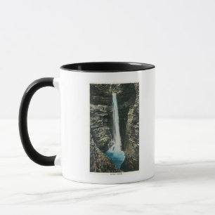 Tasse Vue de cascade de caverne