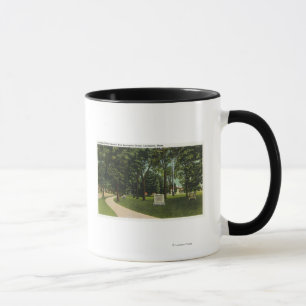 Tasse Vue de champ de bataille, maintenant vert de