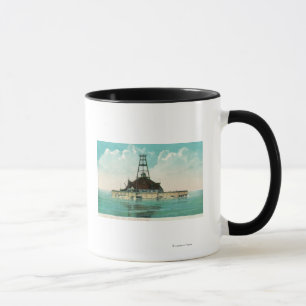 Tasse Vue de douzième phare de huche de rue