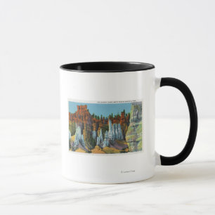 Tasse Vue de la Cour de la Reine