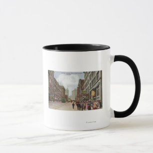 Tasse Vue de la deuxième avenue de Union Street