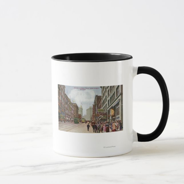Tasse Vue de la deuxième avenue de Union Street (Droite)