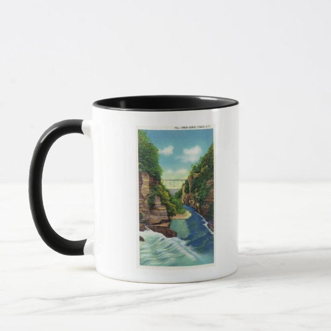 Tasse Vue de la gorge de Fall Creek (Gauche)