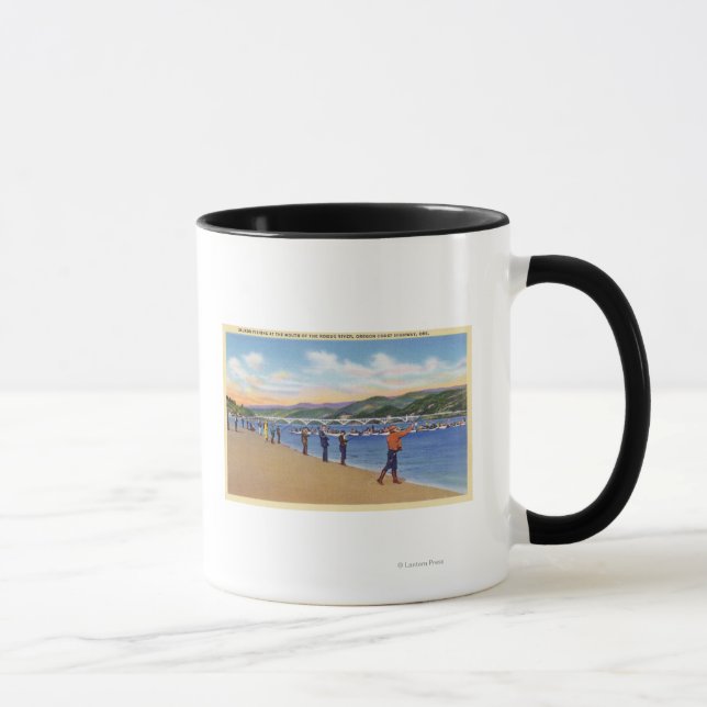 Tasse Vue de la pêche Saumon des pêcheurs (Droite)