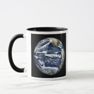 Tasse Vue de la Terre entière centrée sur l'océan Pacifi