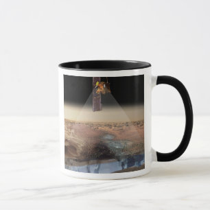 Tasse Vue de l'artiste de l'odyssée détectant la glace