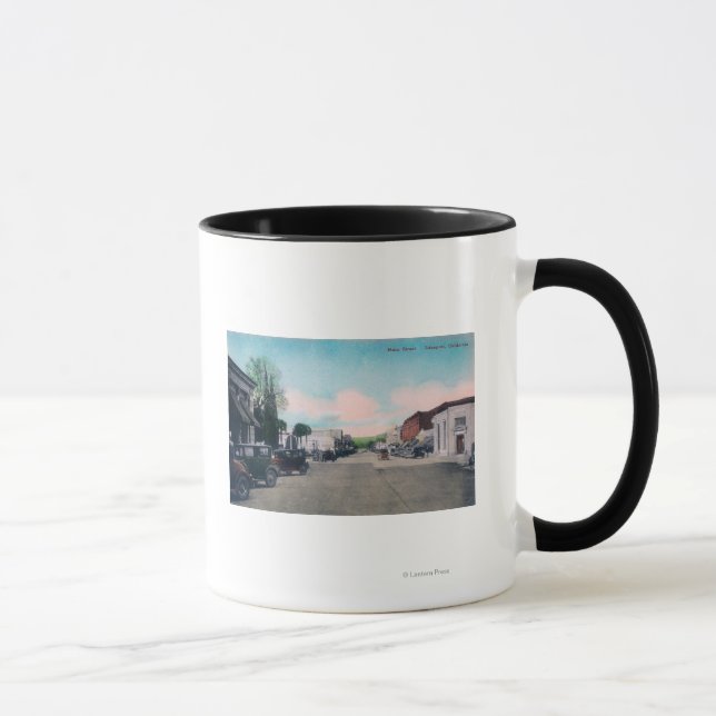 Tasse Vue de Main StreetLakeport, CA (Droite)
