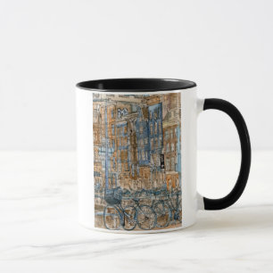 Tasse Vue de New York City d'aquarelle des destinations