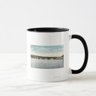 Tasse Vue de nouveau pont de Quinsigamond de lac