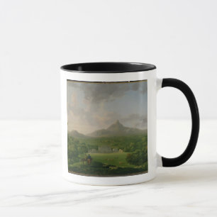 Tasse Vue de Powerscourt, comté Wicklow, c.1760-2 (huil