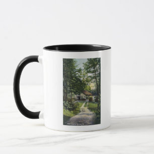 Tasse Vue de vert de violoneurs