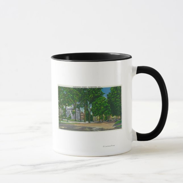 Tasse Vue de Washington Street (Droite)
