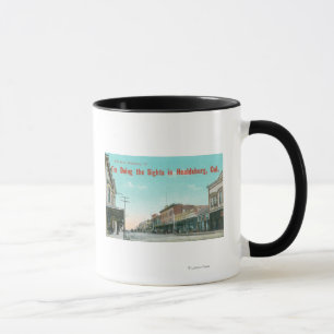 Tasse Vue de West StreetHealdsburg, CA