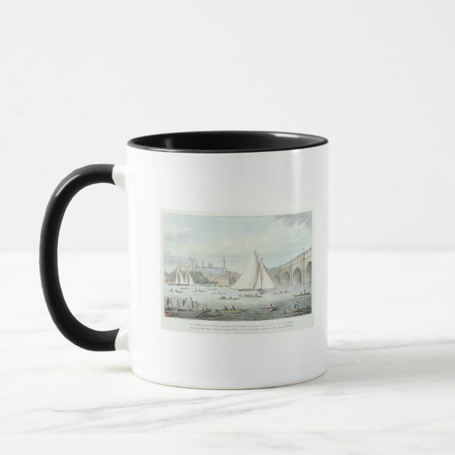 Tasse Vue de Westminster et du pont, avec a (Gauche)