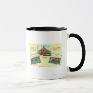 Tasse Vue des traversiers Richmond-San Rafael