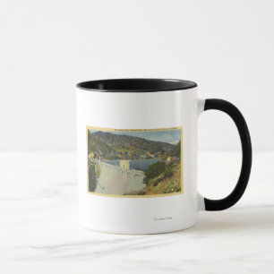 Tasse Vue du barrage de Morris San Gabriel
