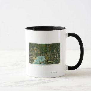 Tasse Vue du bateau à la recherche des rapides
