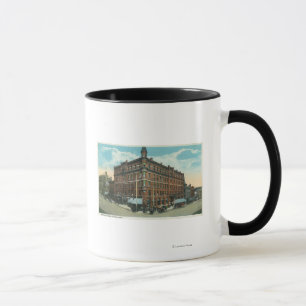 Tasse Vue du bloc Owsley de TownButte, MT