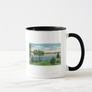 Tasse Vue du bord du lac Pontoosuc