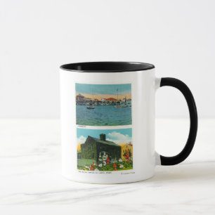 Tasse Vue du front de mer, Old Ivy Cottage sur Liberty