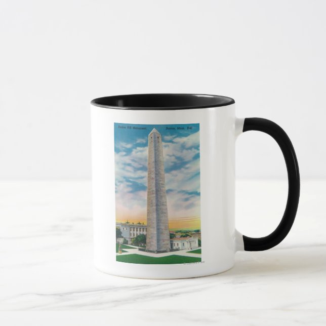 Tasse Vue du monument de Bunker Hill (Droite)